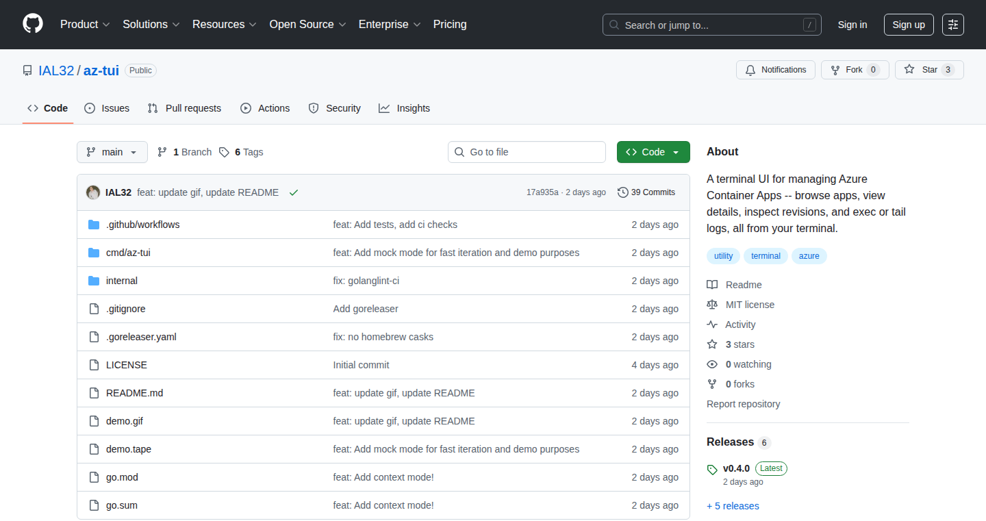 Az-TUI: Azure Resource Explorer in Your Terminal