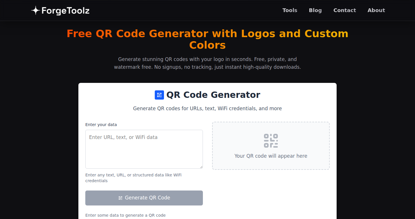 QRCanvas: A Customizable QR Code Generator