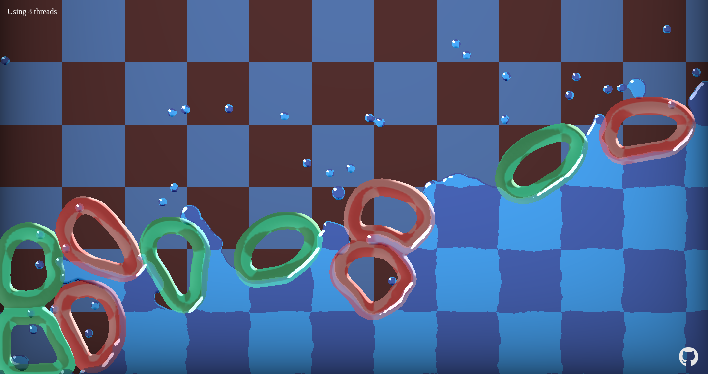 Floaty:ブラウザ上で動く、マルチスレッド物理シミュレーション