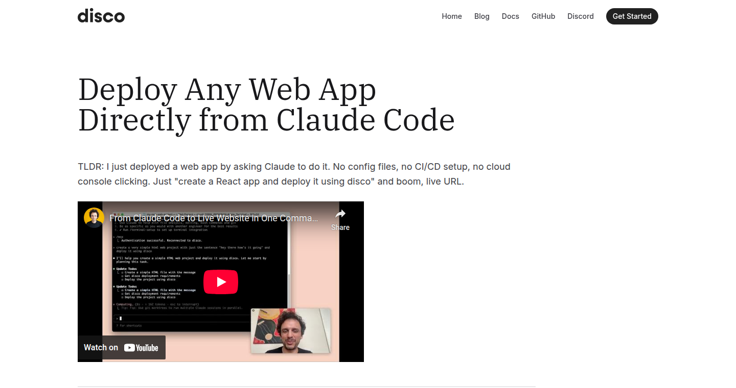 クロードコードダイレクトデプロイ - Claude Codeからウェブアプリを即時デプロイ