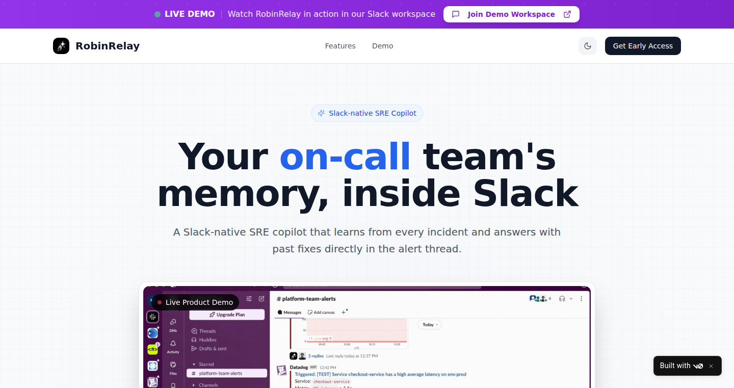 RobinRelay:Slack 上的智能值班助手