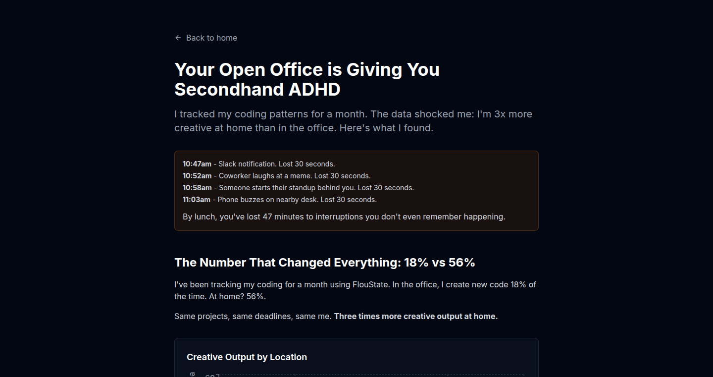 OfficeQuiet: Noise-aware Productivity Optimizer