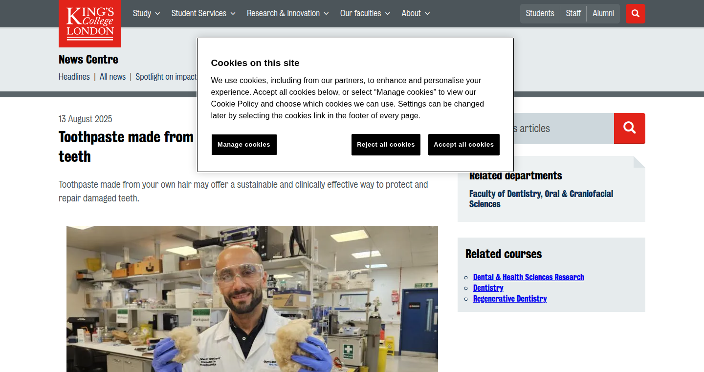 Keratin Toothpaste - A Bio-engineered Approach to Dental Care