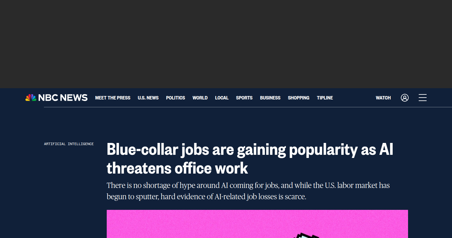 Blue-Collar Job Trend Analyzer: AI-Resilient Workforce Insights