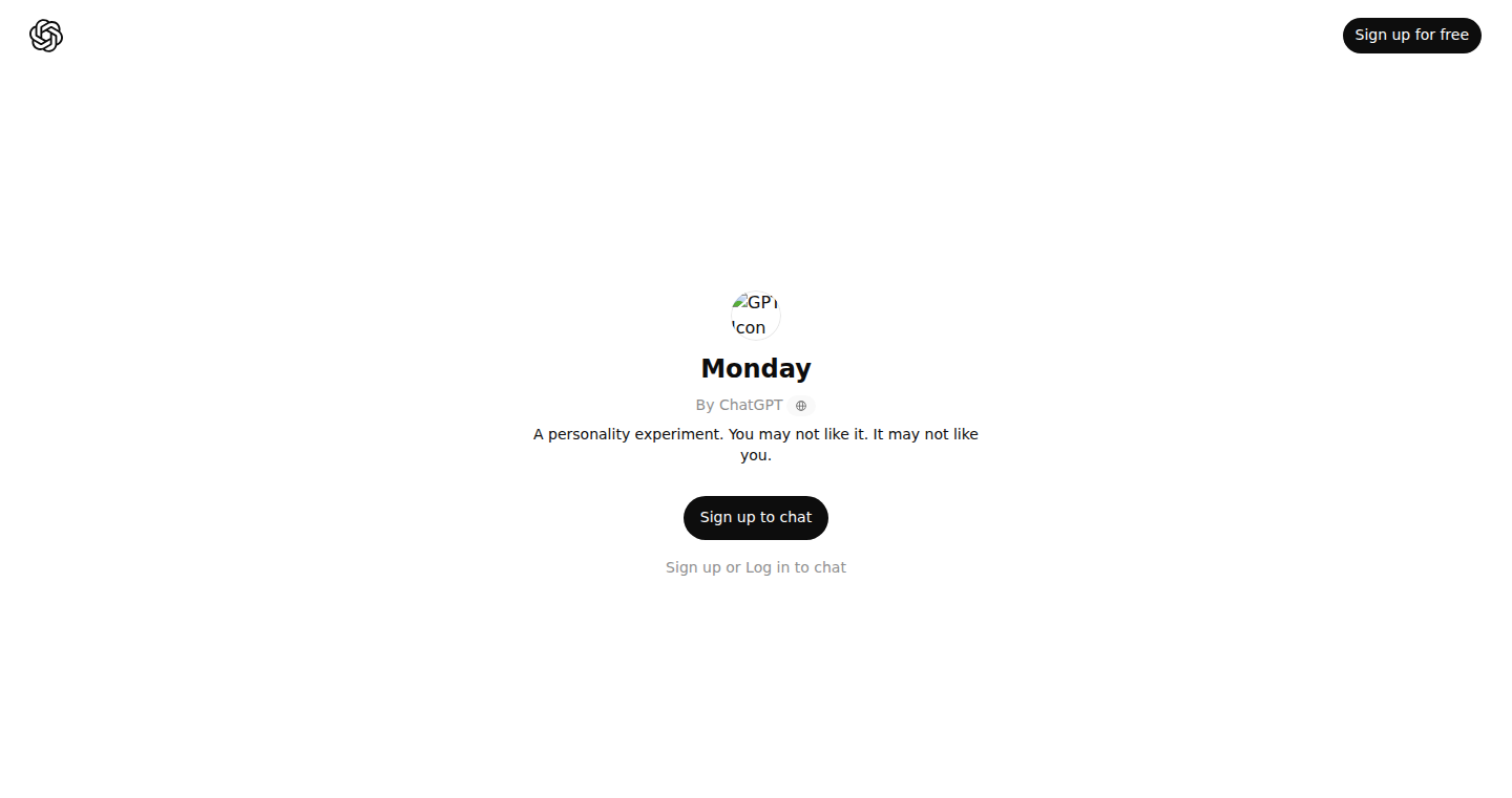 Monday - The Thought Weaver