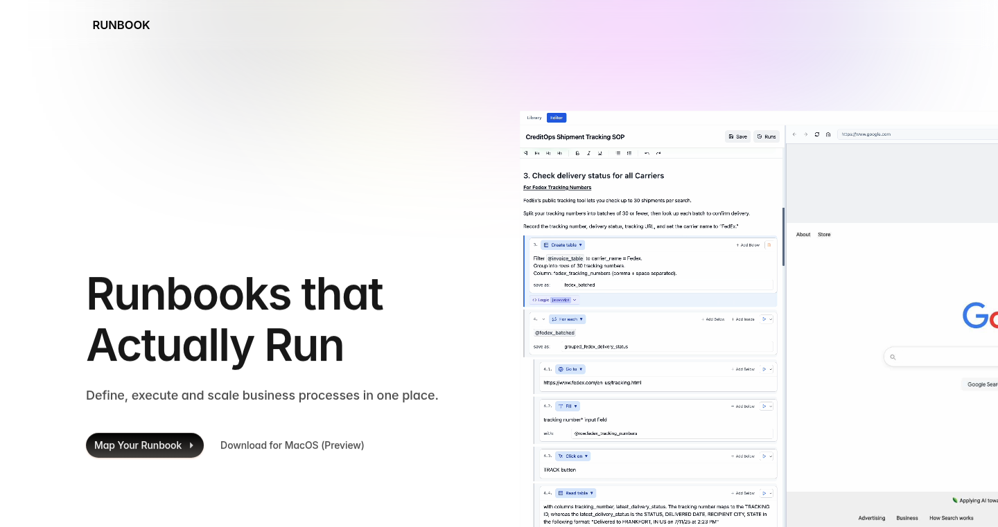 Runbook:可执行的运维手册