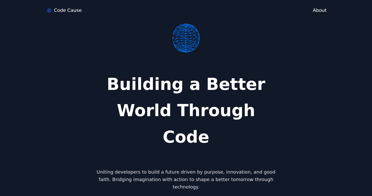 Code Cause Collective: 开发者为人类创建解决方案
