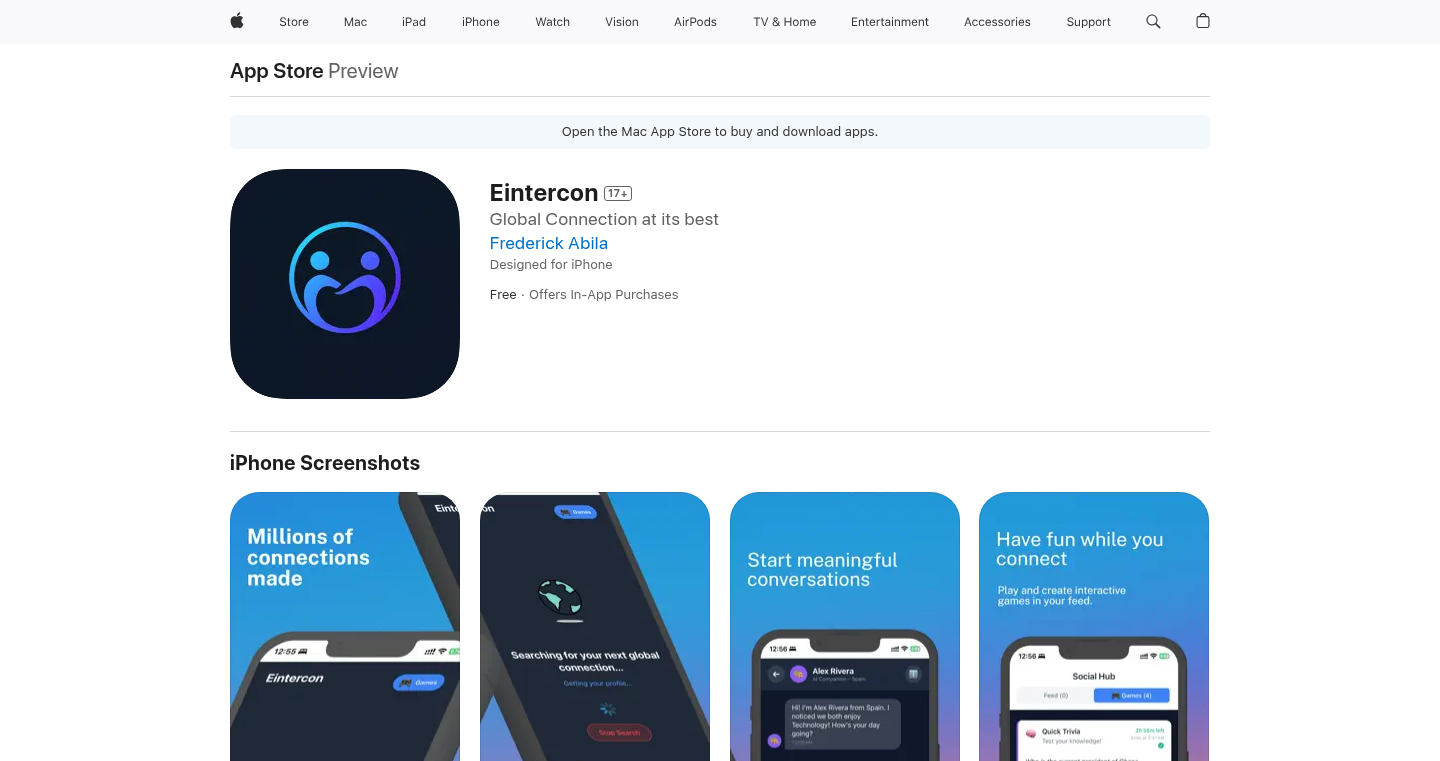 Eintercon - 時間制限付き国際交流プラットフォーム