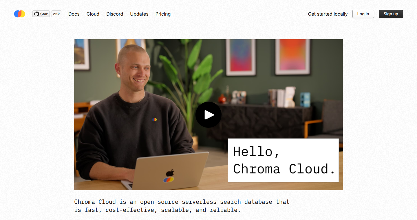 Chroma Cloud - AIのためのサーバーレス検索データベース