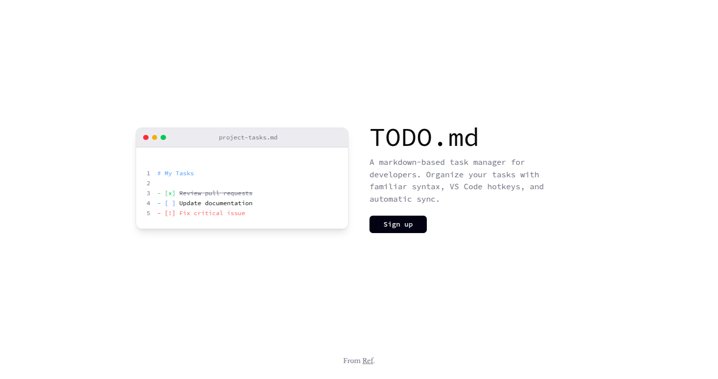 Todo.md：Figmaから生まれた、コードでタスク管理