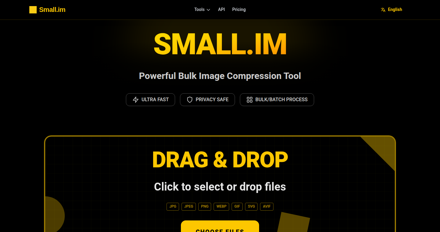 Small.im v2 - 画像の一括最適化ツール