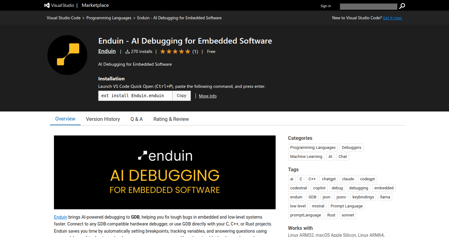 Enduin：組み込みソフトウェア向けAIデバッグ支援ツール