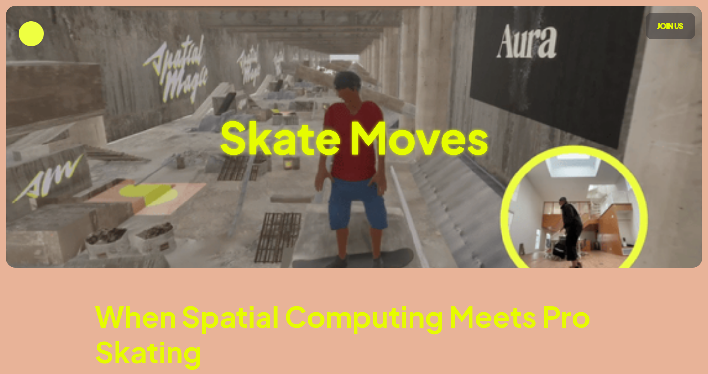 Skate Moves - リアルタイム身体トラッキングによる空間プロスケートシミュレーション
