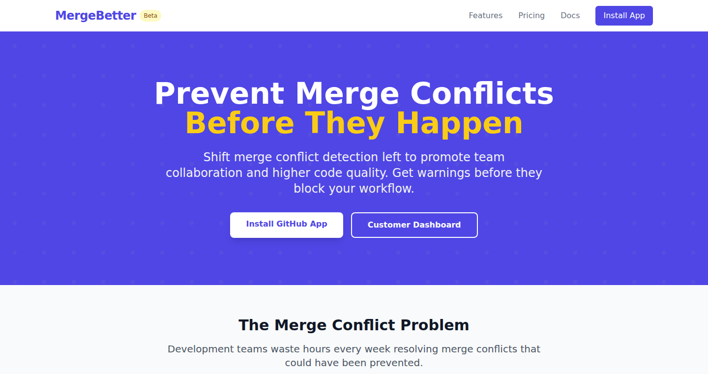 MergeBetter：プルリクエストの衝突を未然に防ぐGitHubアプリ
