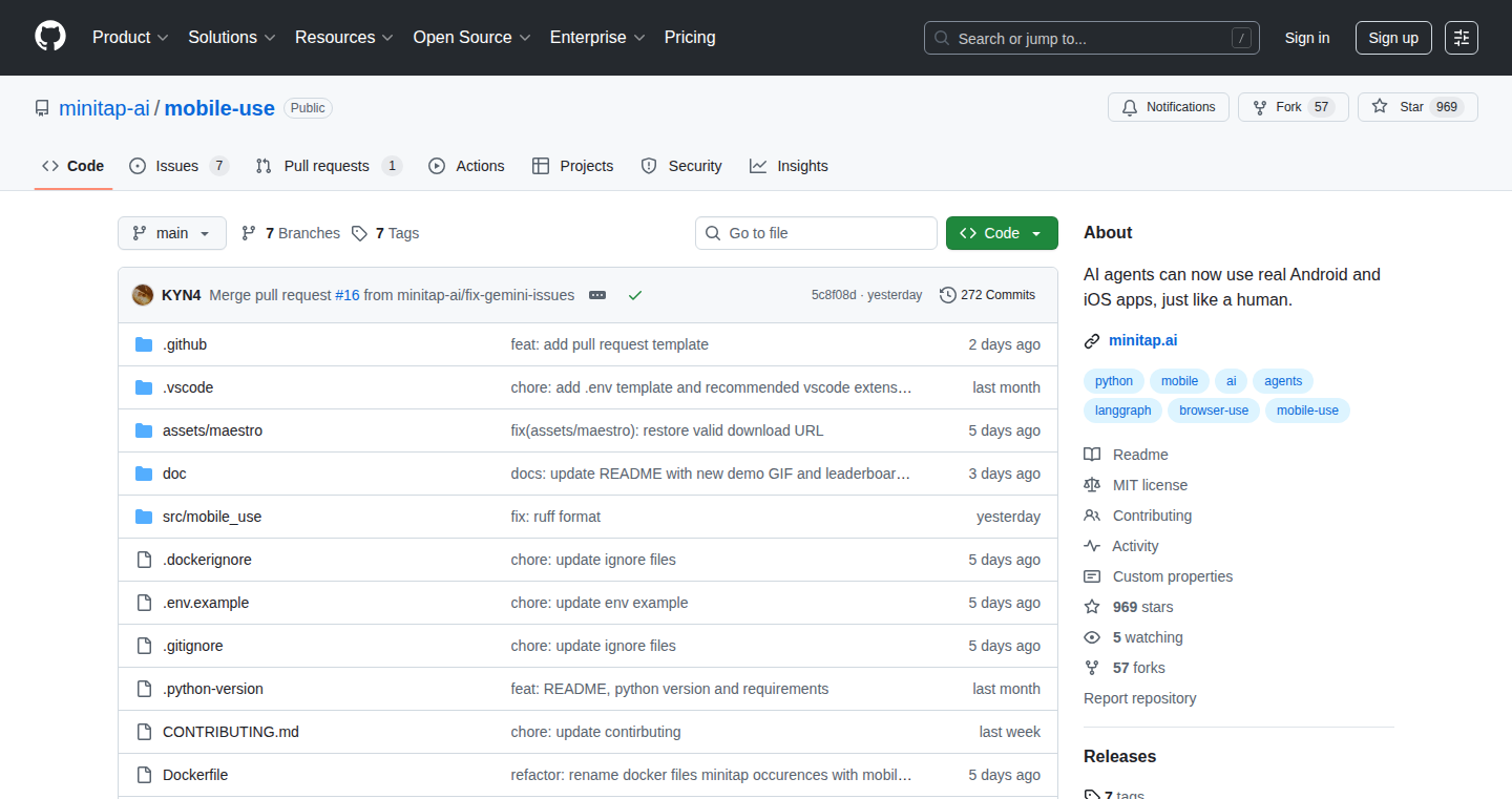 MobileUse: Human-like Mobile App Automation Agent