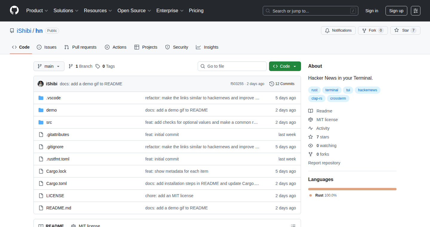 HNterm: Hacker News in Your Terminal