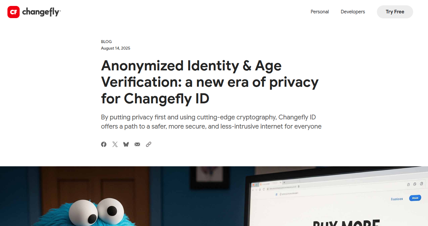 Changefly ID: Privacy-Focused Identity & Age Verification