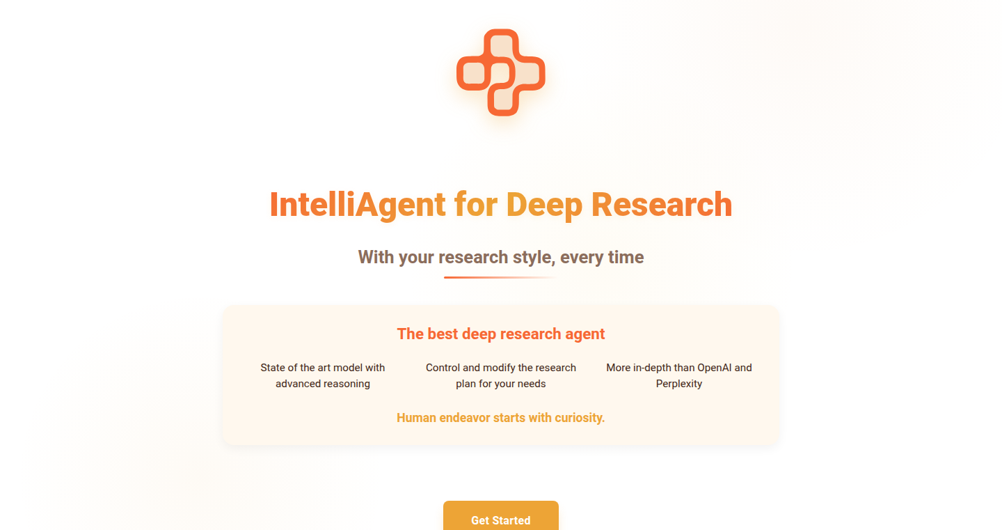 IntelliAgent: Customizable Deep-Research Agent