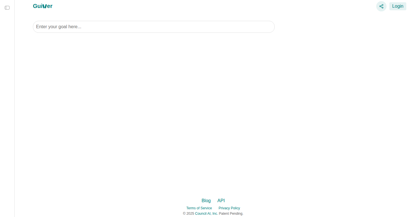 Guiver: Interactive AI-Powered Search Refinement