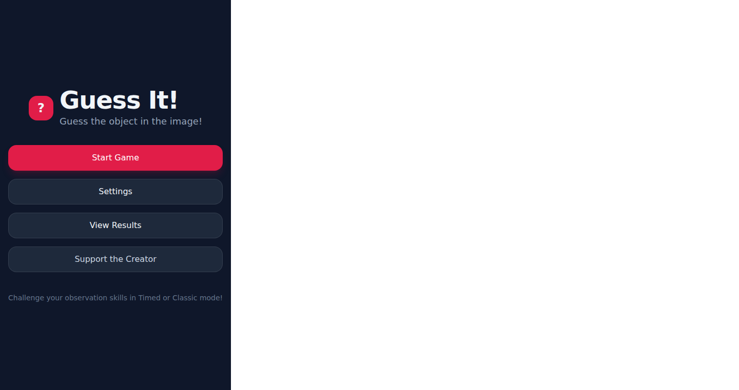 Arrow-Duh ゲーム:React.jsで作られた画像推測ゲーム