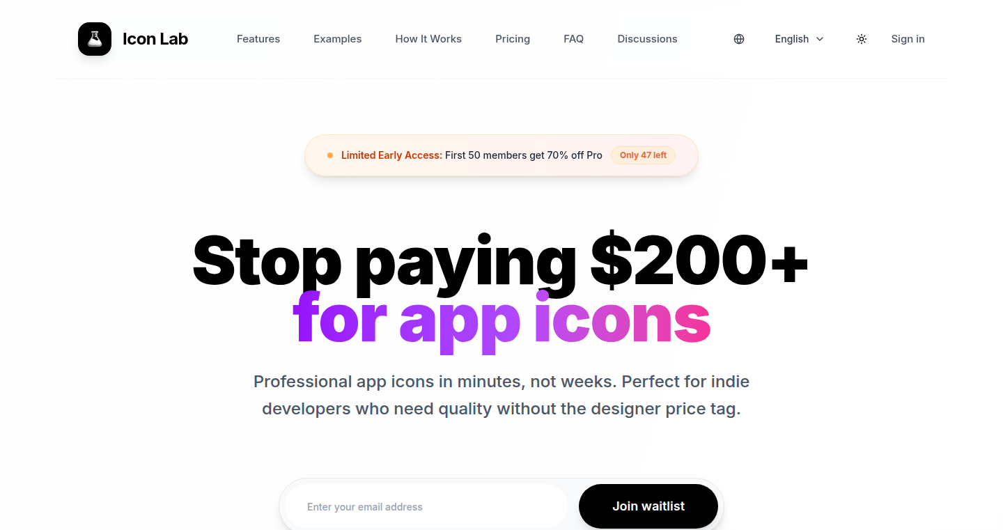 IconLab:AIを活用したアプリアイコン生成ツール
