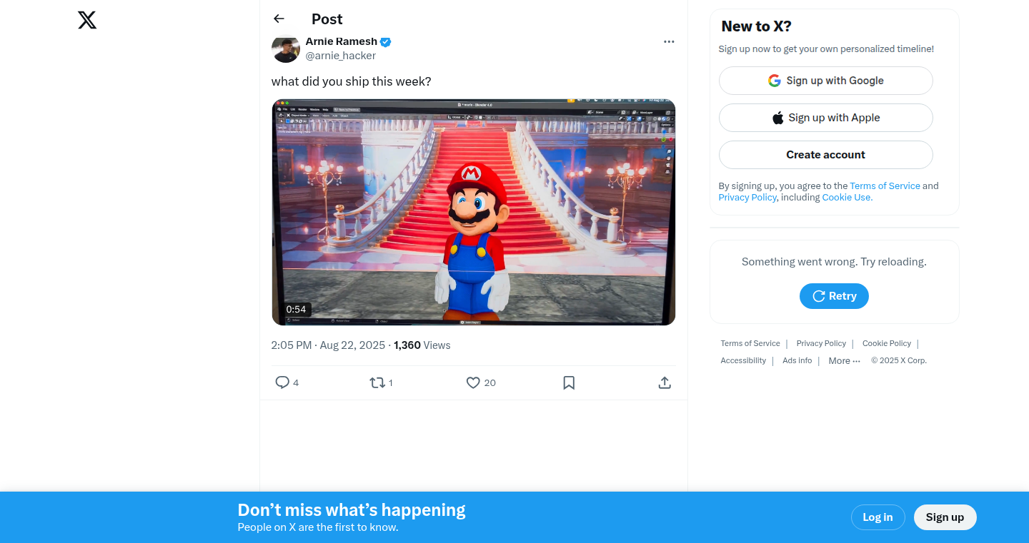マリオのバク転シミュレーター:音声、モーション拡散、LLMを活用したAI