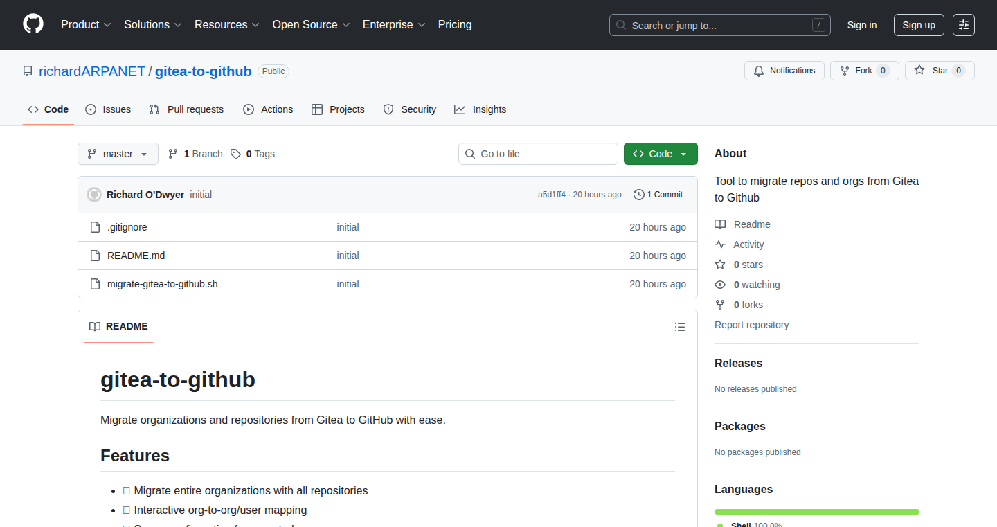 Gitea から GitHub への移行ツール: コードの未来を繋ぐ橋