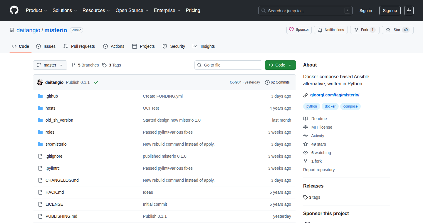 Misterio:Dockerコンポーズを使いこなす、軽量ホームラボ管理ツール