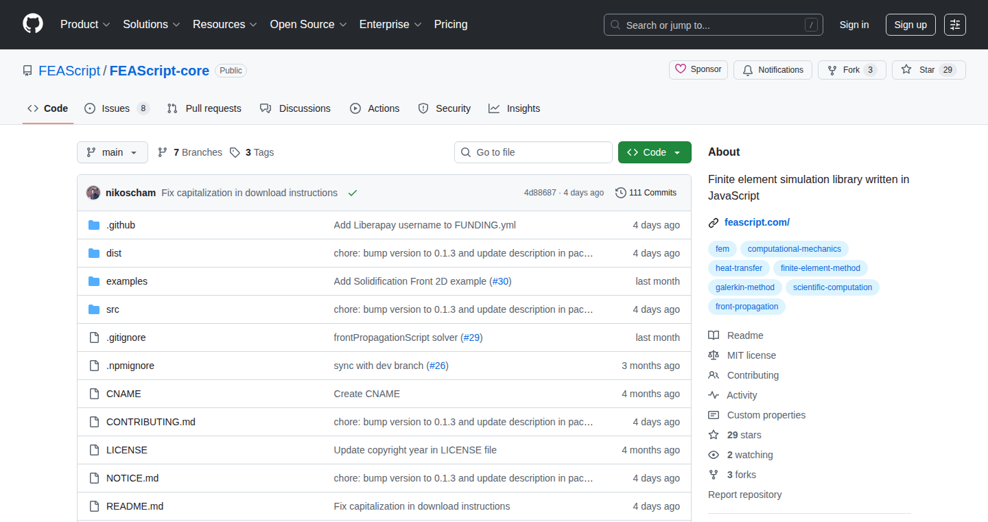 FEAScript:JavaScriptで実現する有限要素シミュレーション