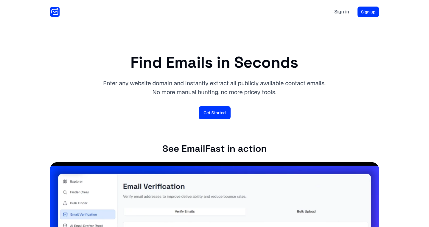 EmailFast: 极速本地商业邮件搜寻与个性化邮件生成工具