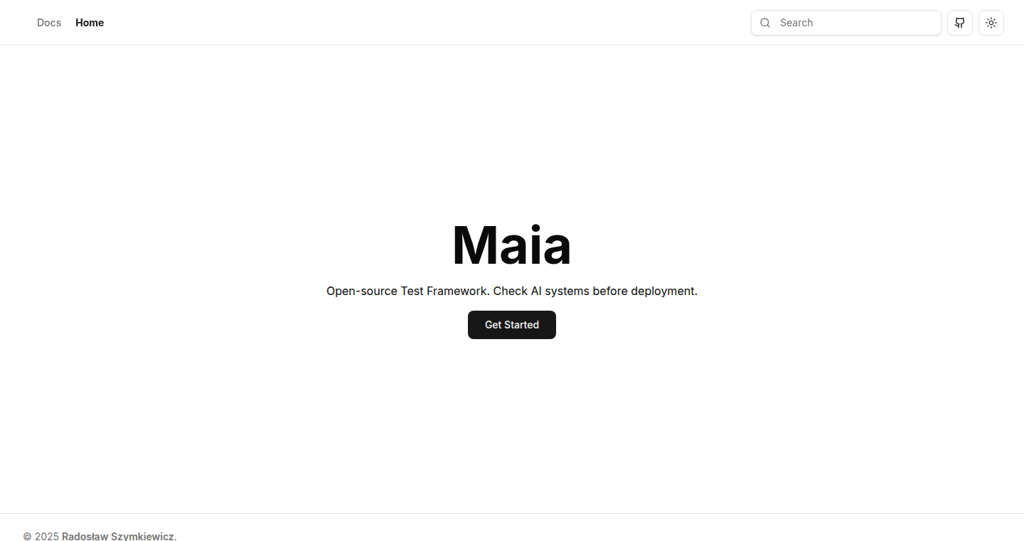 Maia: 多智能体AI系统的可靠性测试框架
