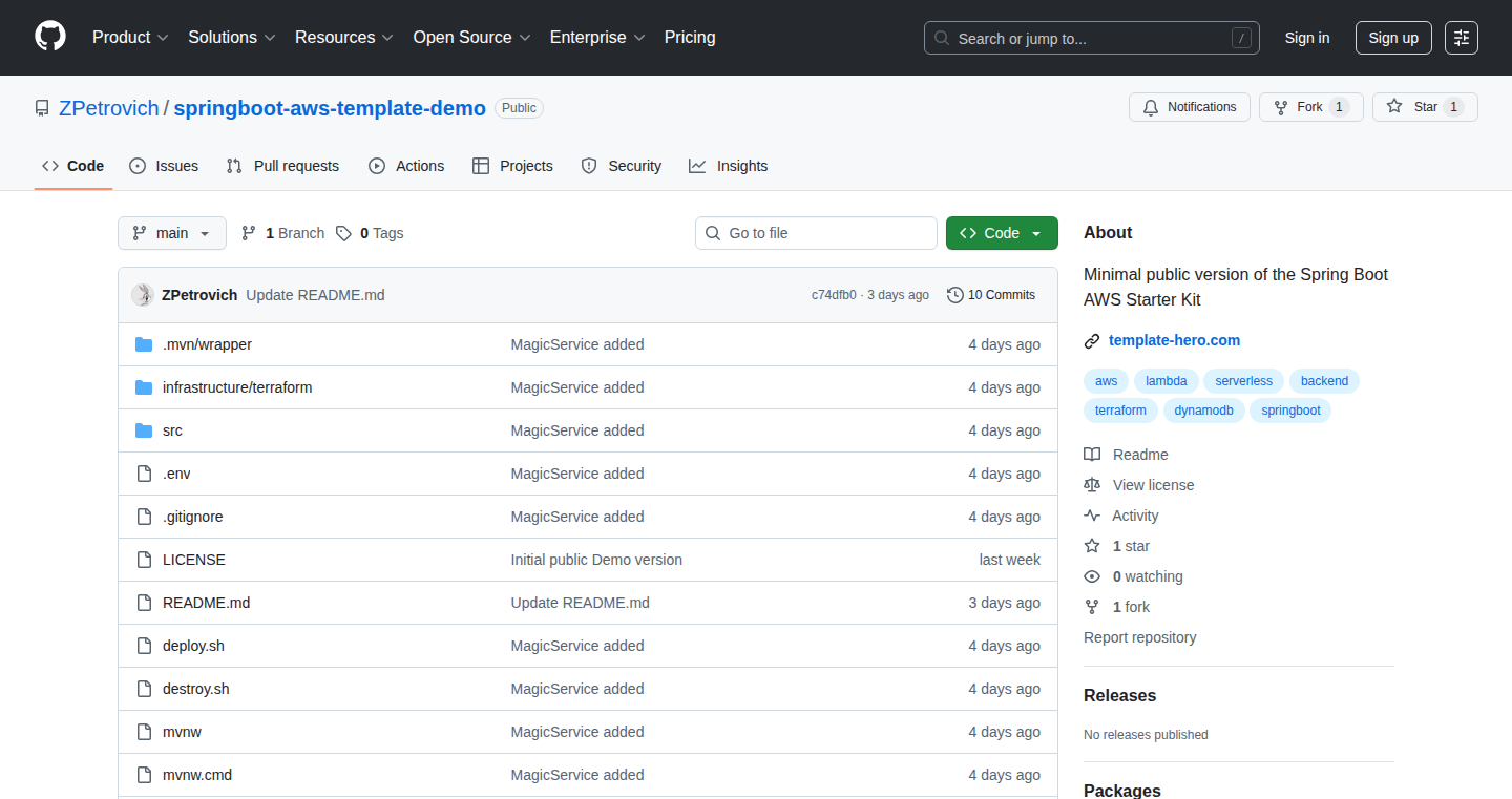 Spring Boot Lambda Deployer: 3分钟上云神器