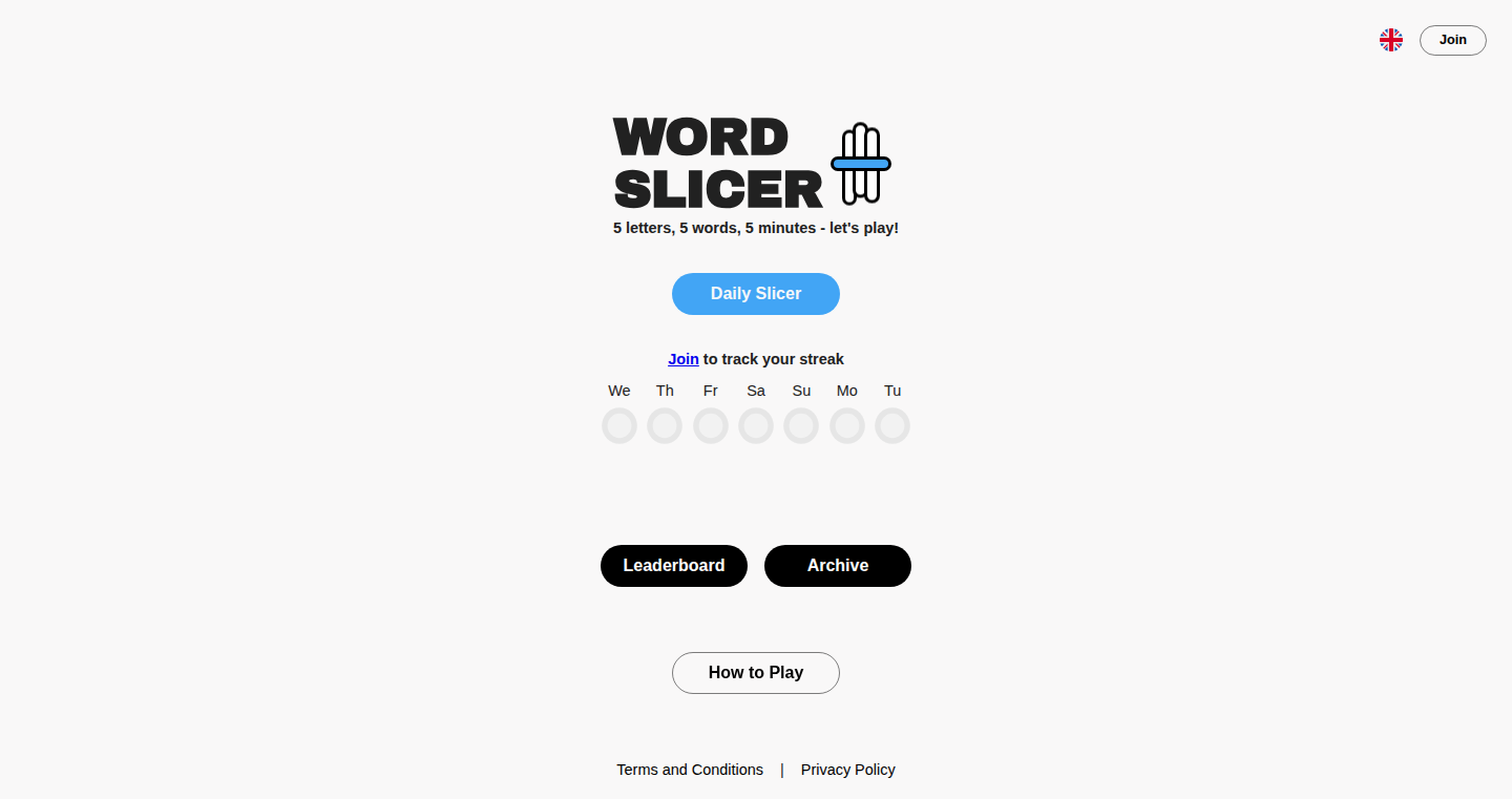 Word Slicer:基于浏览器的单词切割游戏