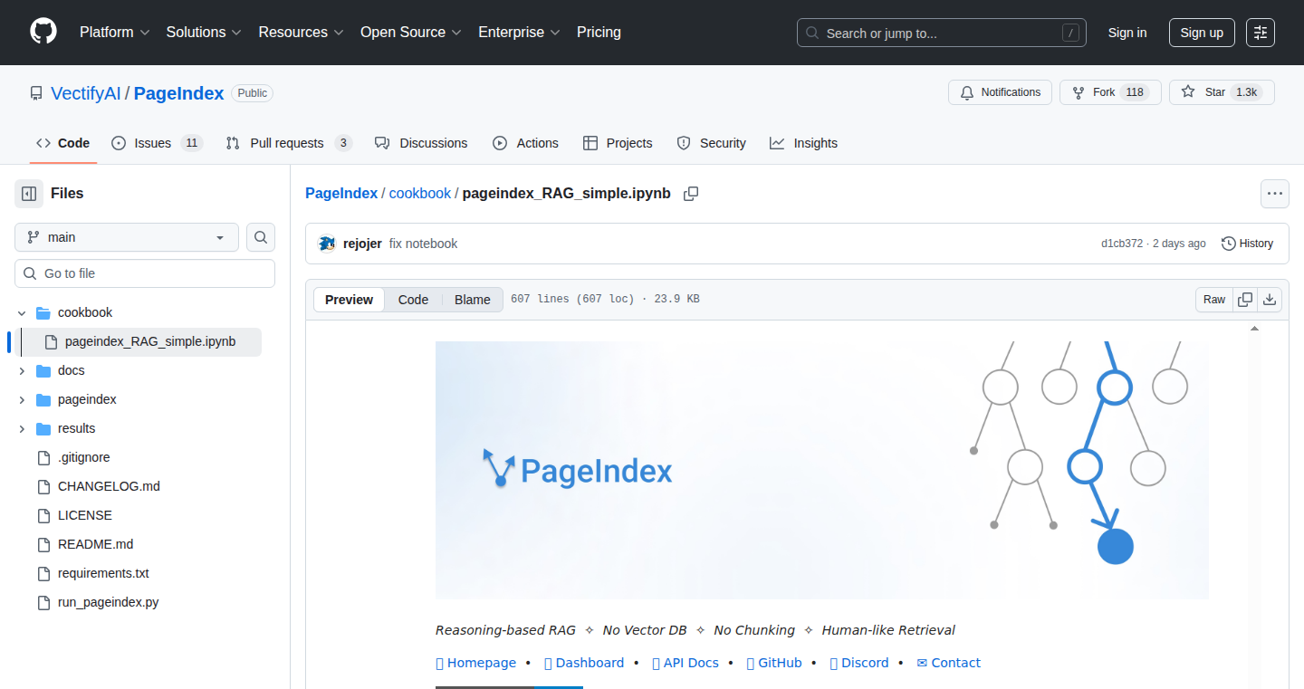 PageIndex: Reasoning-based RAG without Vectors