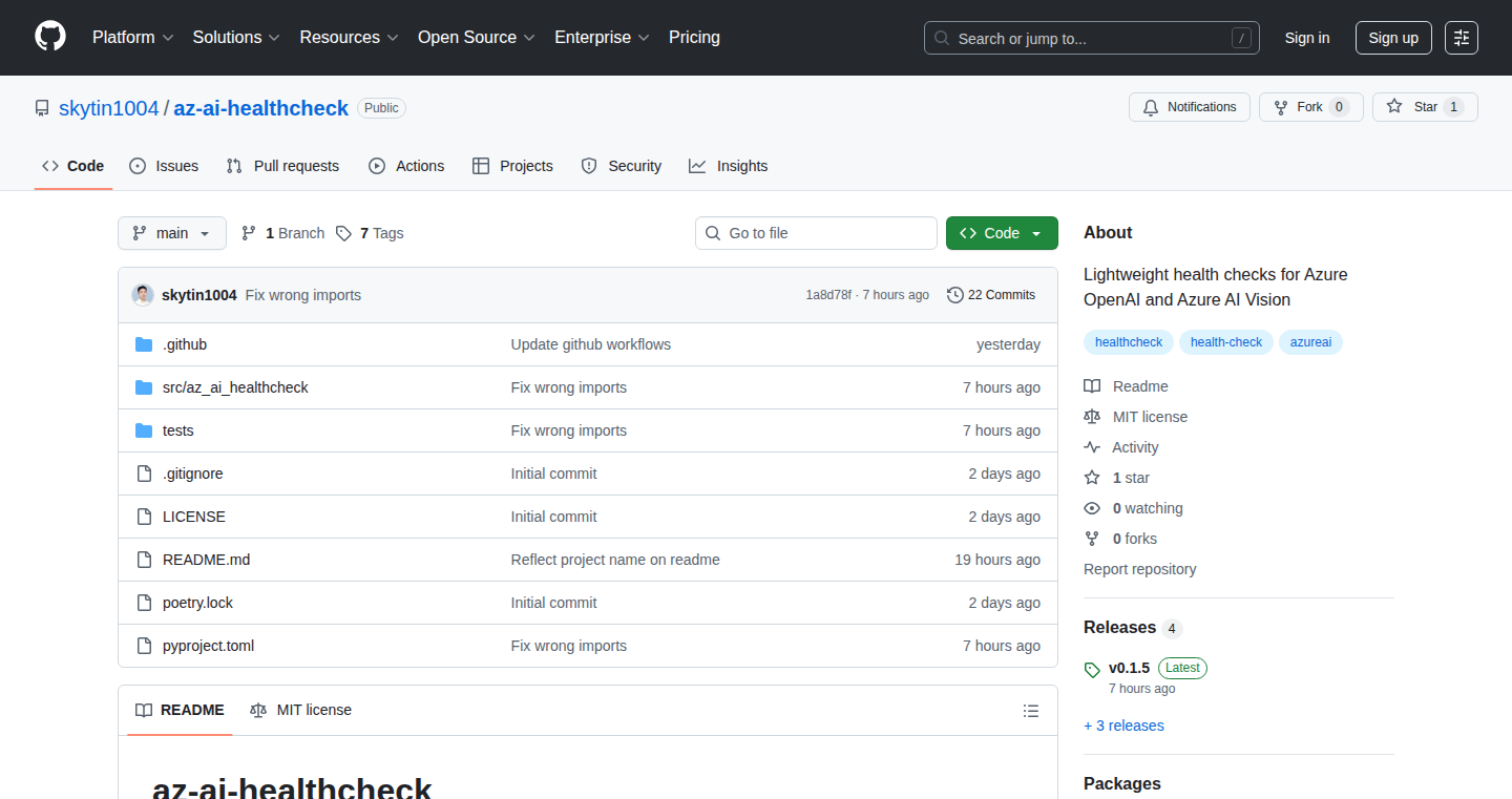 az-ai-healthcheck: Azure AI Key Validator