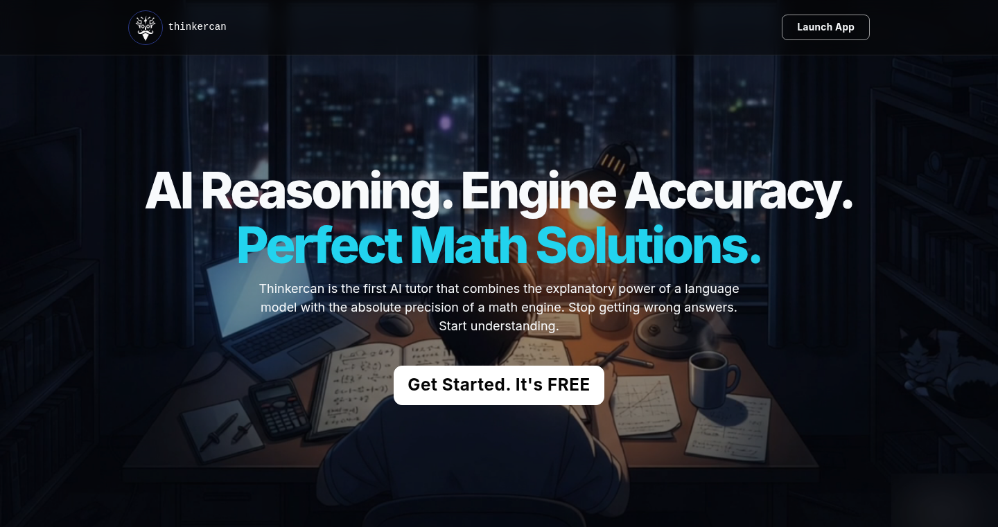 ThinkerCan: AI-Powered Math Tutor with Reliable Solutions