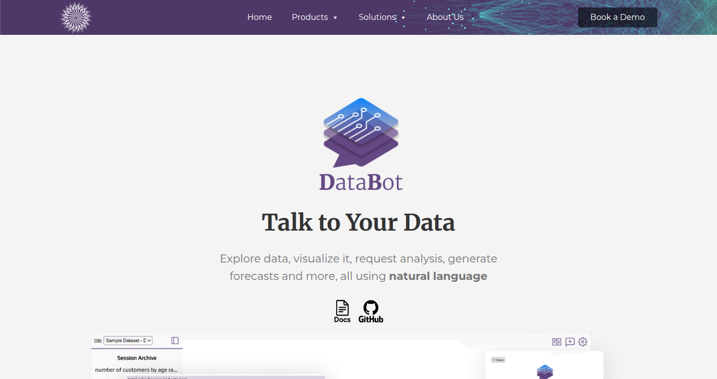 DataBot: Your Self-Hosted AI Data Detective