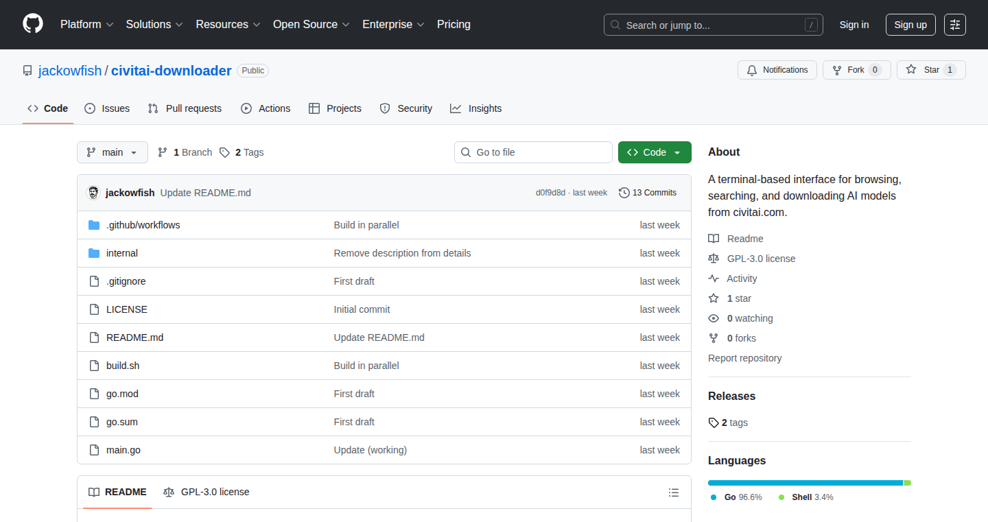 CivMD: Terminal-based CivitAI Model Downloader