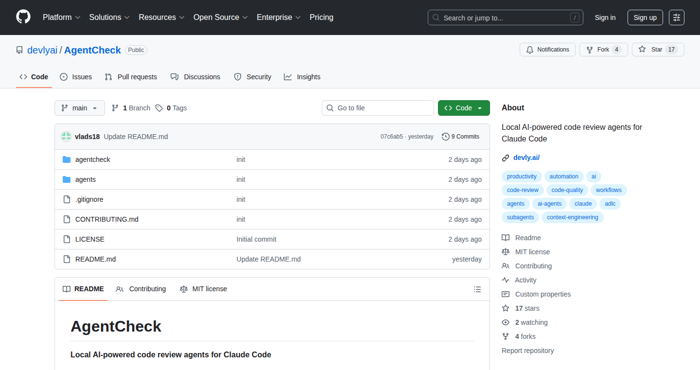 AgentCheck: Local AI-powered Code Review Agents