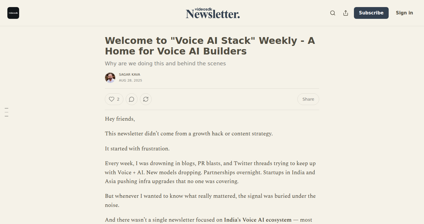 Voice AI Stack: Weekly Digest for Voice AI Builders