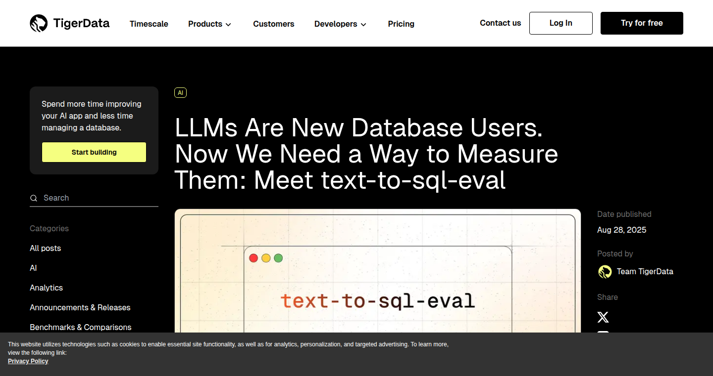 text-to-sql-eval: A Text-to-SQL Evaluation Suite for Postgres