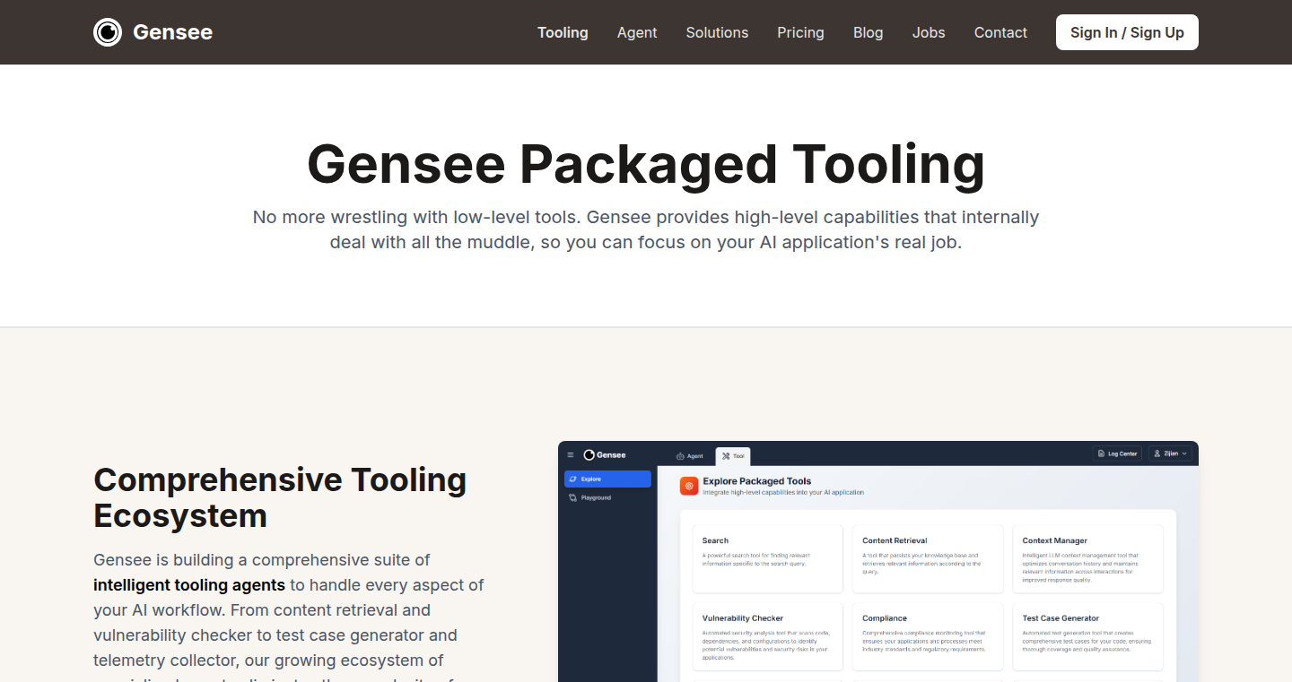 Gensee Search Agent: Smarter Web Search for AI