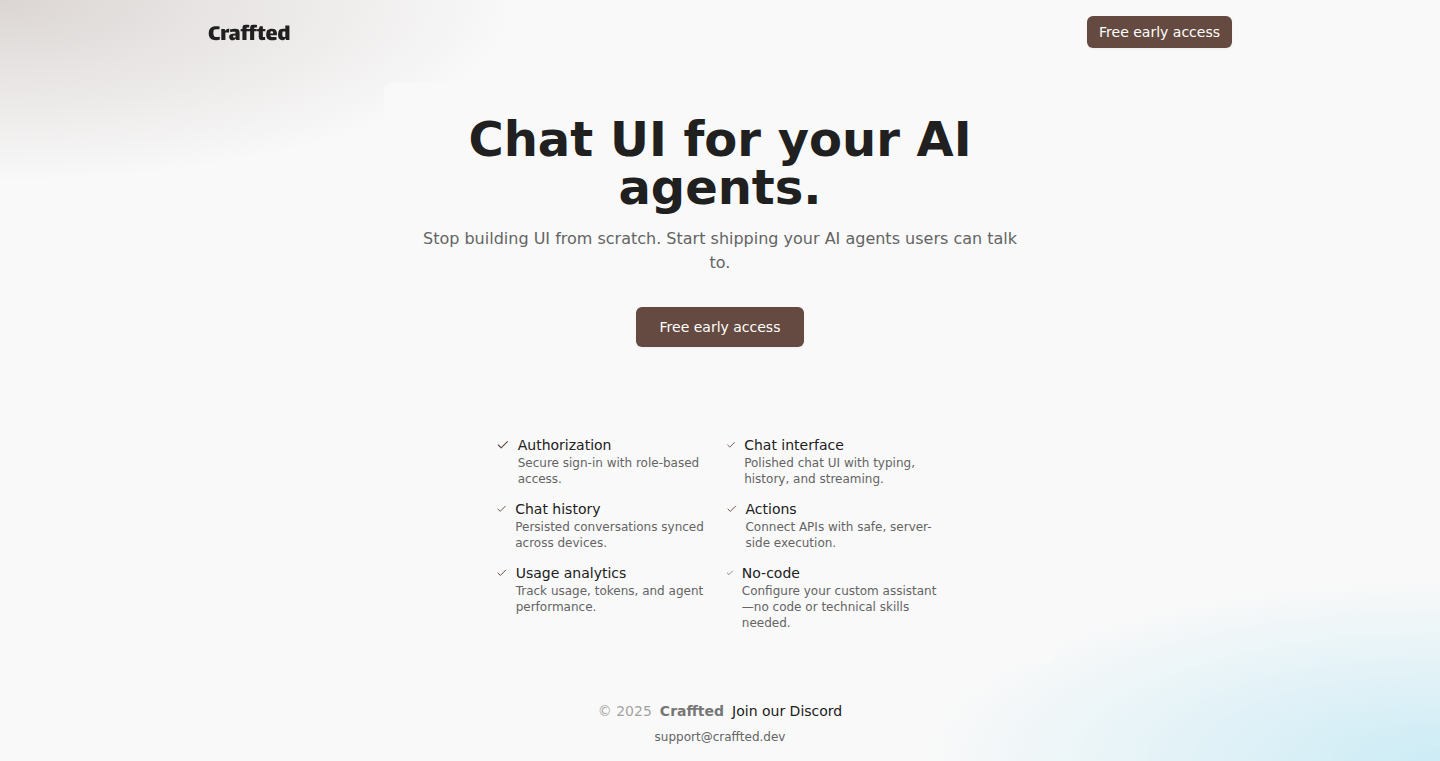 AI Chat UI Weaver