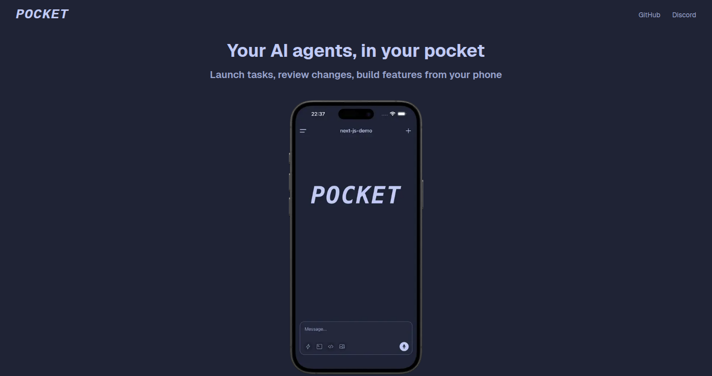 Pocket - 手机上的代码智能助手