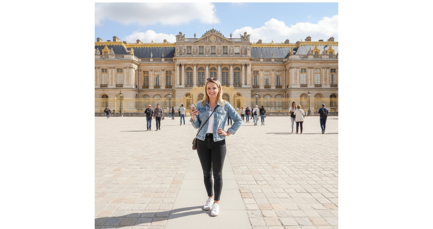 Thistouristdoesnotexist.com:リアルな風景に現れる、AI合成観光客