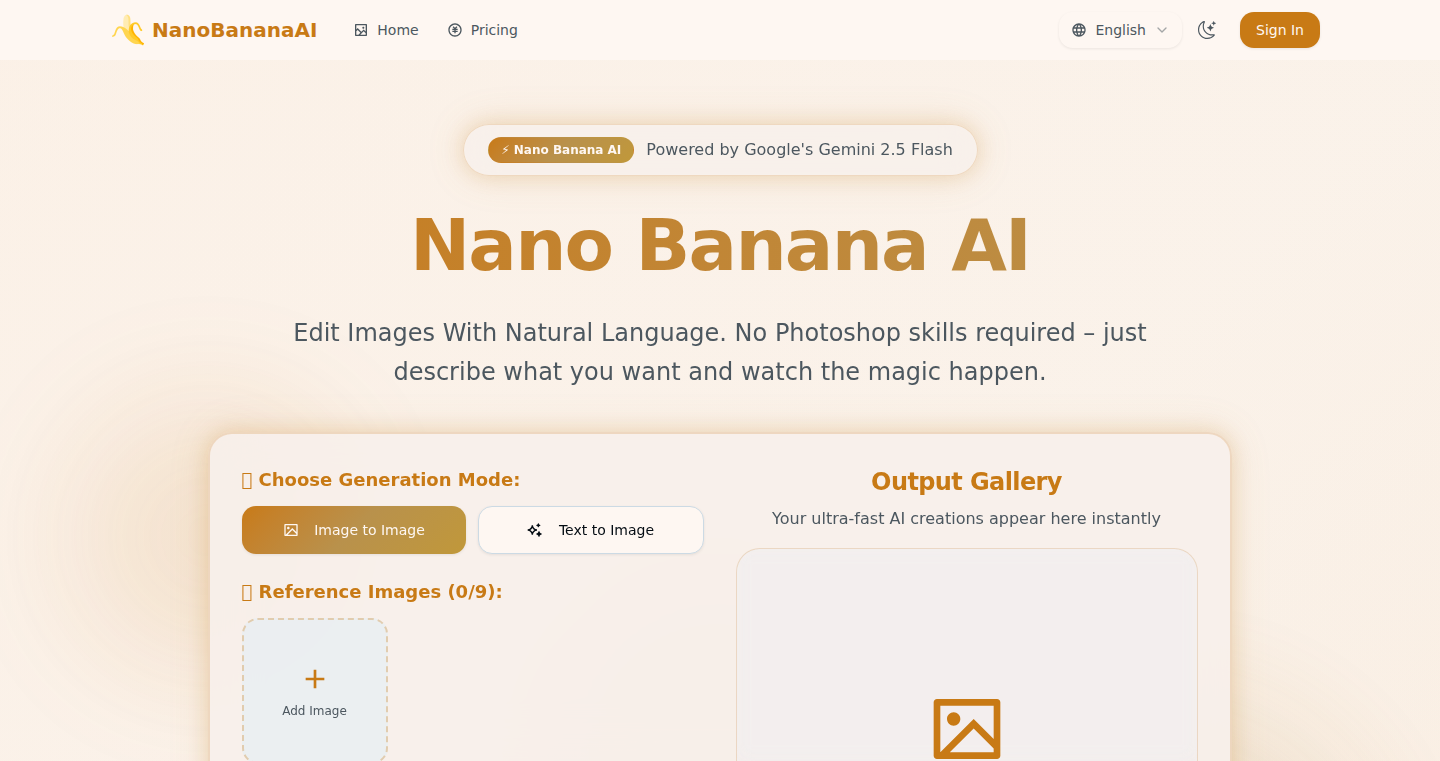 Nano Banana AIラッパー:カーソルで構築