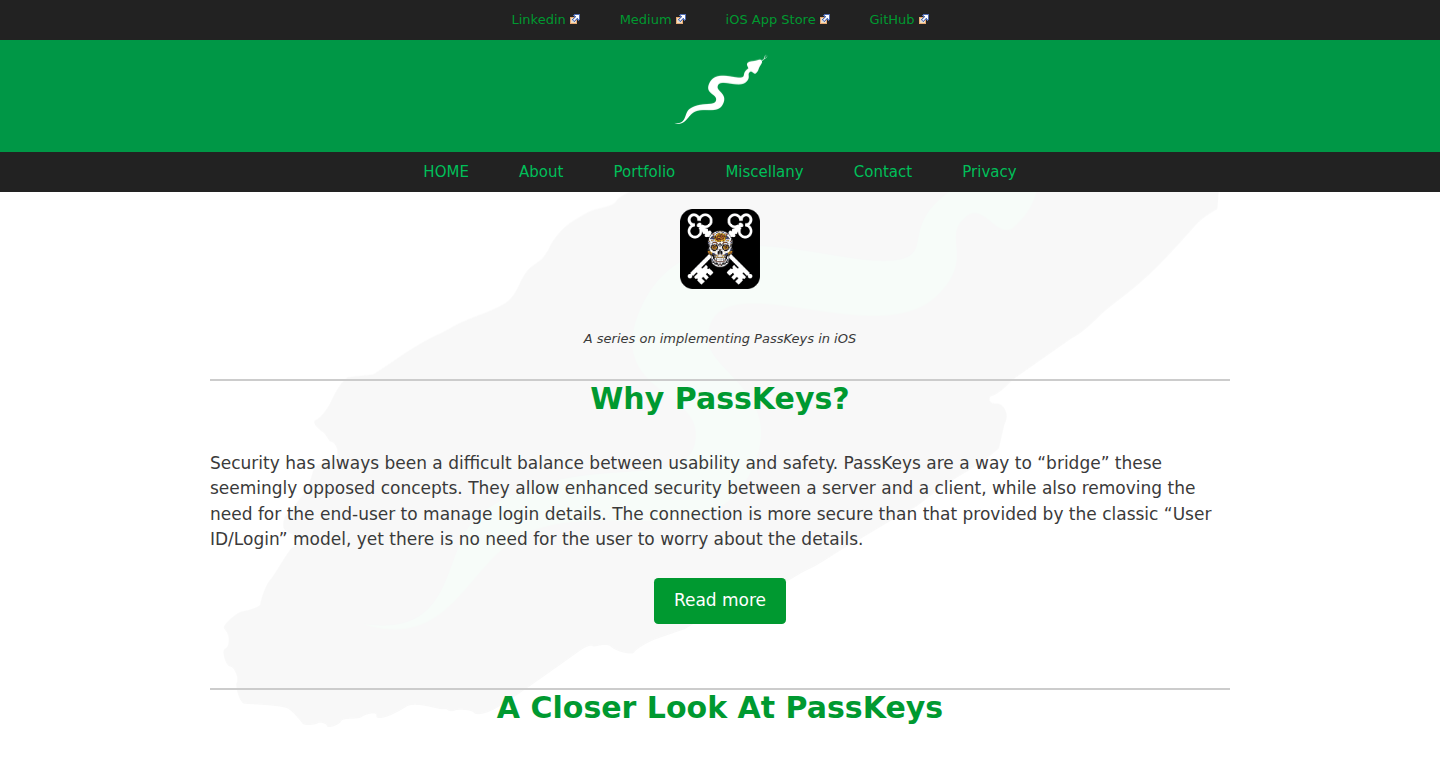 Swift PassKeysデモ:iOSネイティブで作る、パスキー認証CRUDアプリ