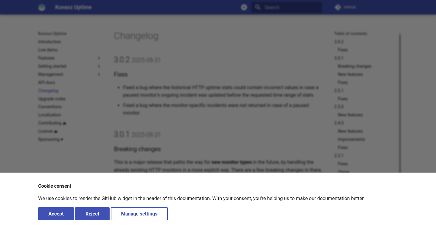 Kuvasz Uptime v3:ウェブサイト監視の未来を切り開く