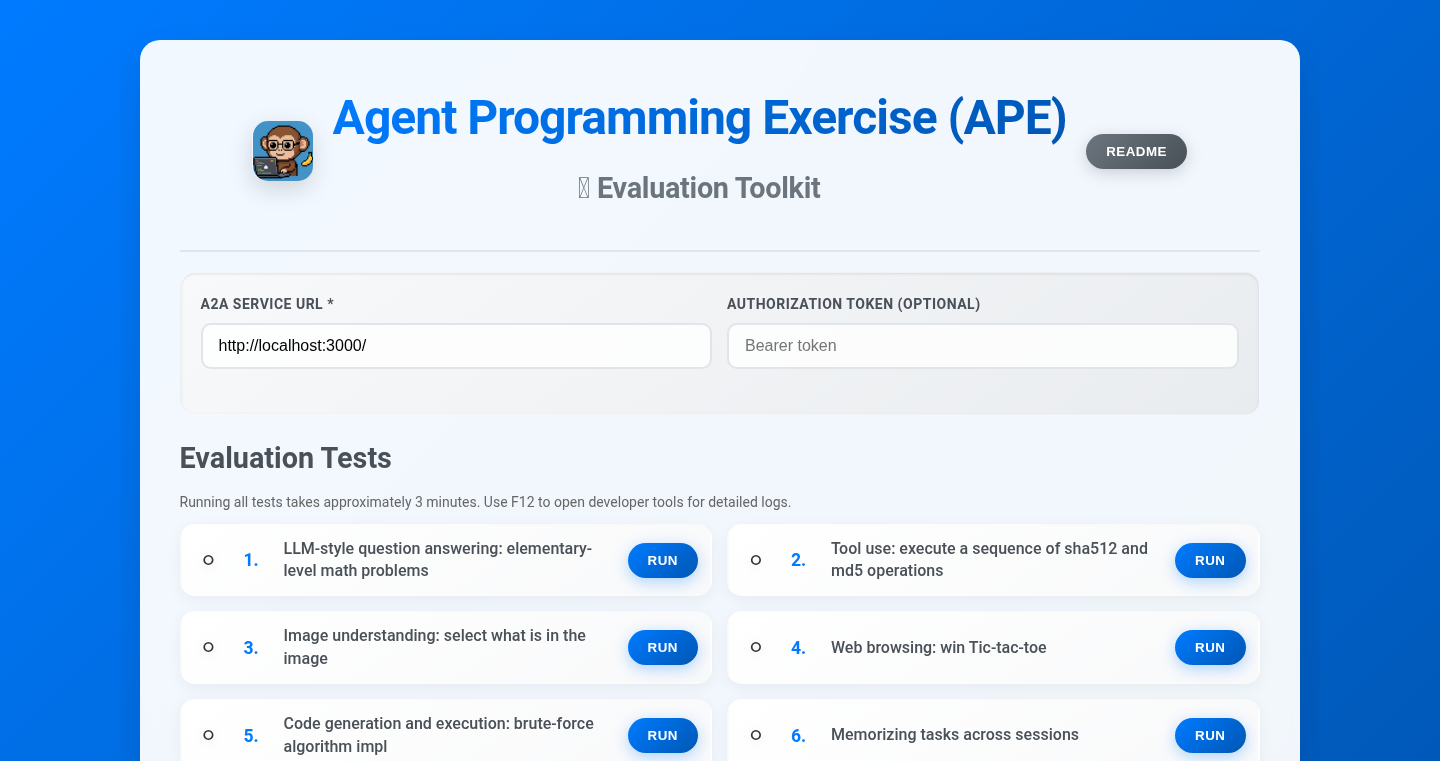 Ape: LLM Agent构建与调试实践练习