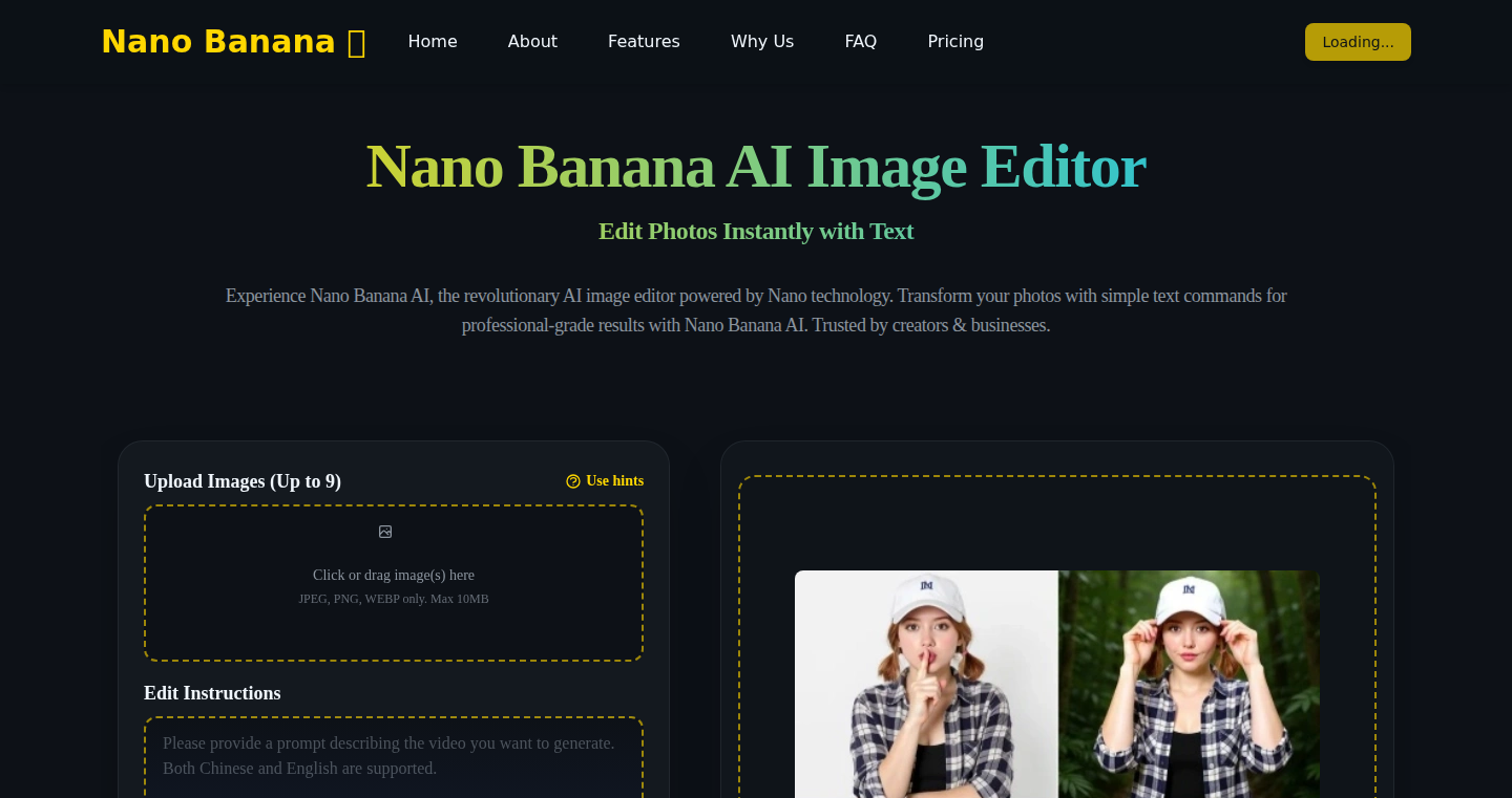 Nano Banana AI - 闪电画笔